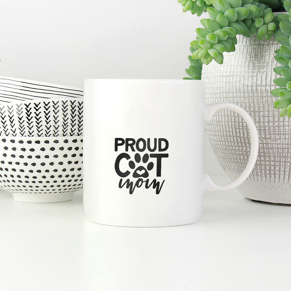 proud cat mom Coffee Mug at $13.95 found at Personalizedpetlovergifts