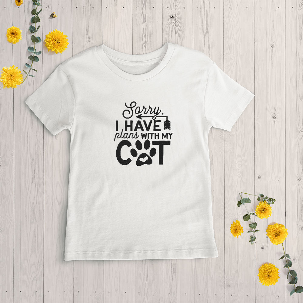 sorry im only talking to my cat today Unisex T-Shirt at $22.95 found at Personalizedpetlovergifts