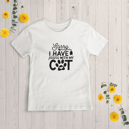 sorry im only talking to my cat today Unisex T-Shirt at $22.95 found at Personalizedpetlovergifts